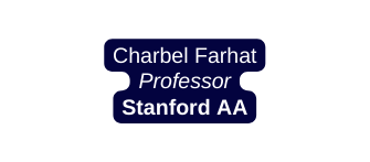 Charbel Farhat Professor Stanford AA