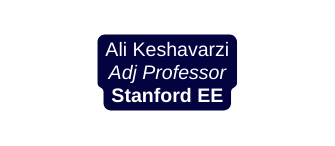 Ali Keshavarzi Adj Professor Stanford EE